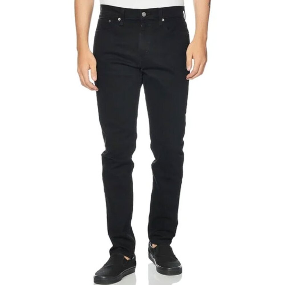 Levi's 512 Slim Fit Taper Jeans Black Denim 30x30 32x30